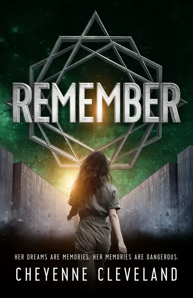 Original Remember book cover by Cheyenne Cleveland supplied for the KRONATRIX client project
